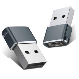 Basesailor USB to USB C Adapter 2Pack