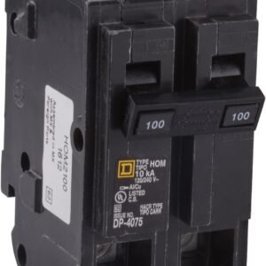 Square D by Schneider Electric Homeline 100 Amp Mini Circuit Breaker