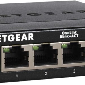 NETGEAR 5-Port Gigabit Ethernet Unmanaged Essentials Switch (GS305) - Home Network Hub