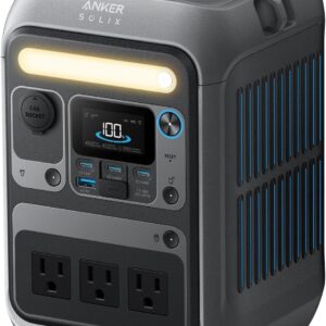 Anker Portable Power Station SOLIX C300, 288Wh LiFePO4 Battery
